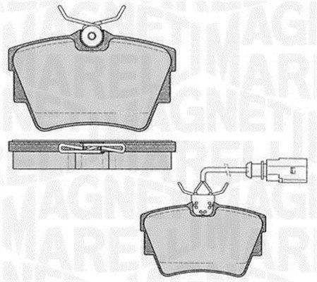 MAGNETI MARELLI Jarrupala, levyjarru 363916060541